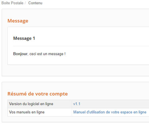 Message publié par votre Agence